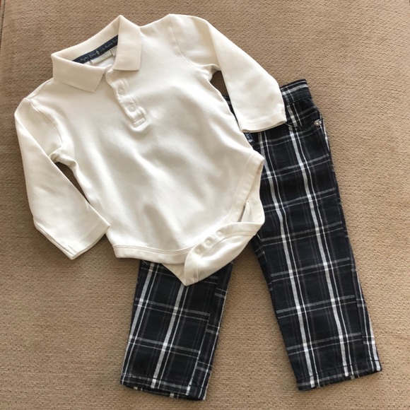 Hurley Other - 🖤Jojo Maman Bebe Bodysuit & Hurley Pants🖤